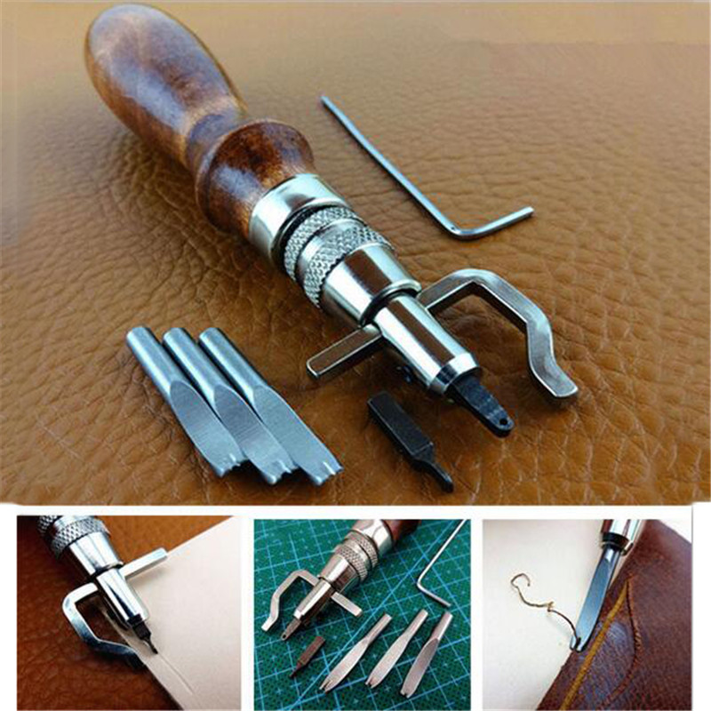 Leatherwork Accessories - 7 in 1 전문 가죽 공예