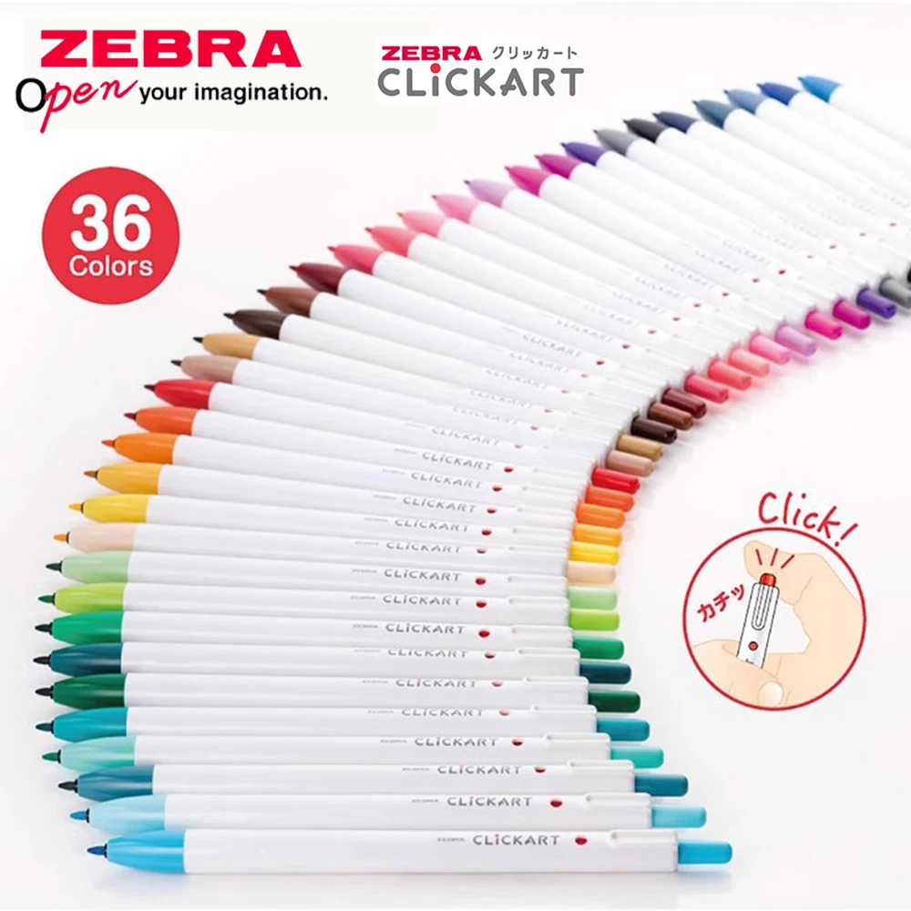 Zebra Pen Mildliner - 일본 ZEBRA 하이라이터 펜 클릭아트 마커,