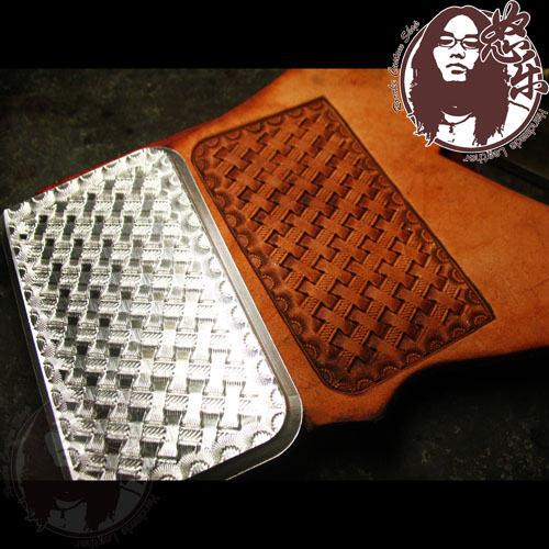 Unique Leather Work - 짠 패턴 손으로 작업 독특한 디자인