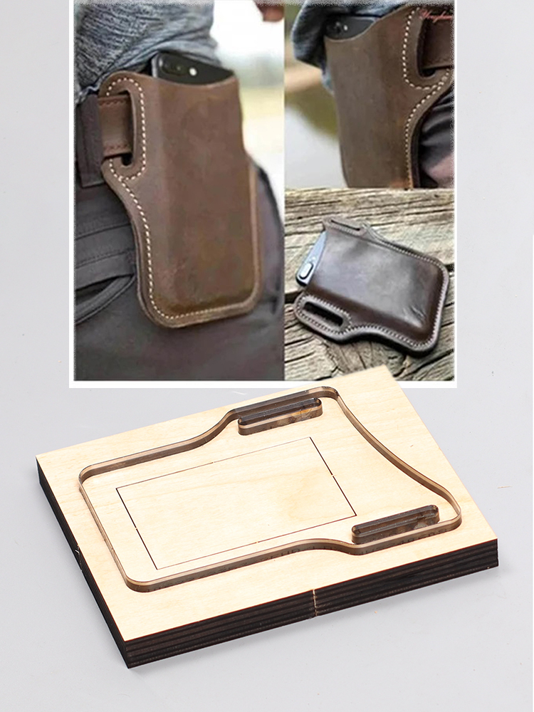 허리 휴대폰 가방 가죽 공예 커팅 다이 칼 금형 철 블 - Leatherwork Accessories 리뷰 및 가격