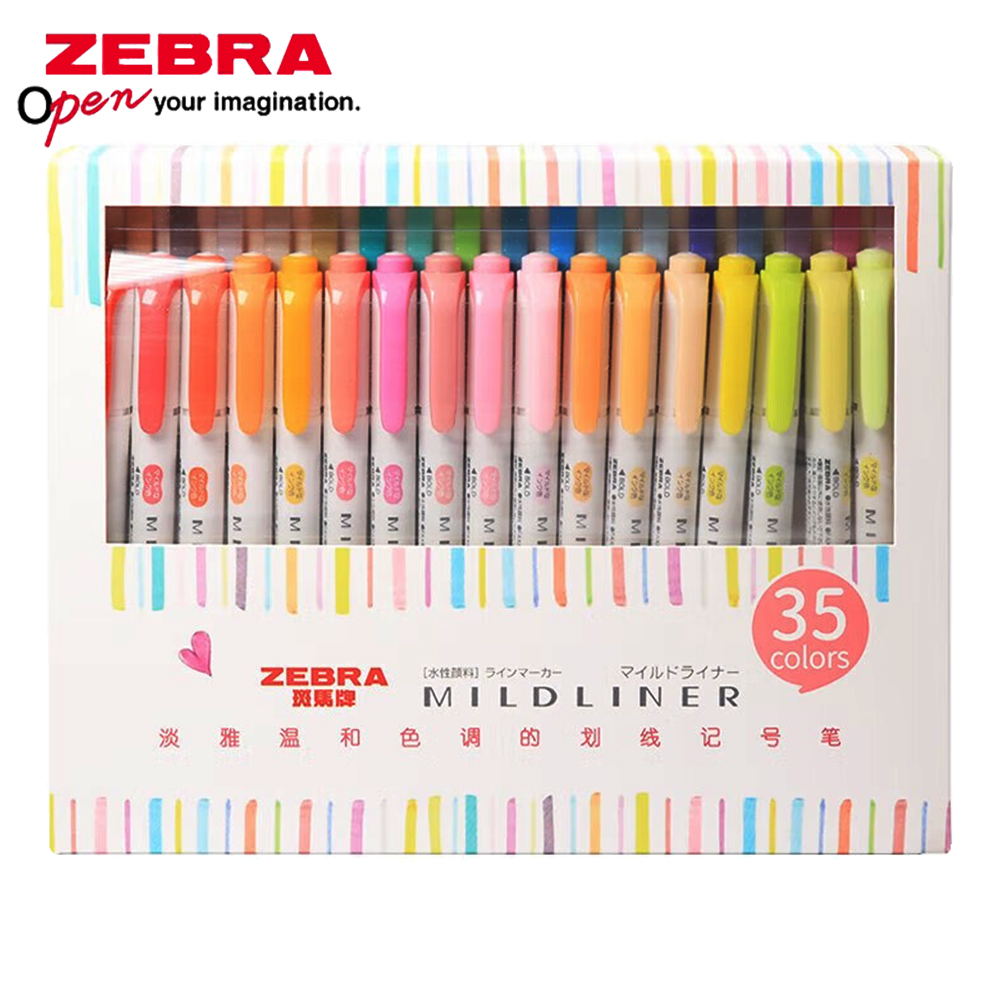 35 색상 ZEBRA Mildliner Highland - Zebra Pen Mildliner 리뷰 및 가격