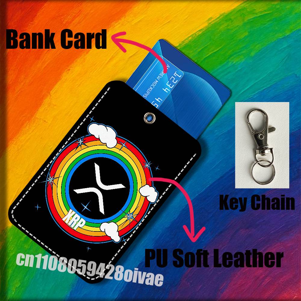 Xrp 리플 암호화 디지털 화폐 ID 클립 신용카드 은 - Leather Work Bag 리뷰 및 가격