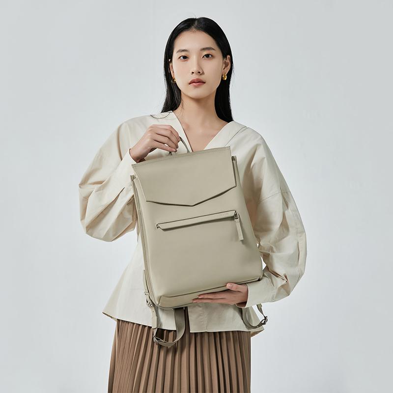 패션 새로운 일본과 한국의 간단한 캐주얼 다목적 배낭  - Leather Work Bag 리뷰 및 가격
