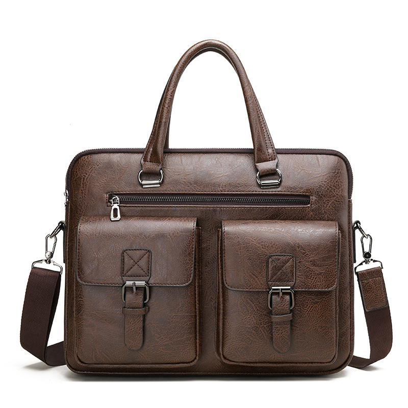 럭셔리 브랜드 남자 비즈니스 서류 가방 PU 가죽 메신 - Leather Work Bag 리뷰 및 가격