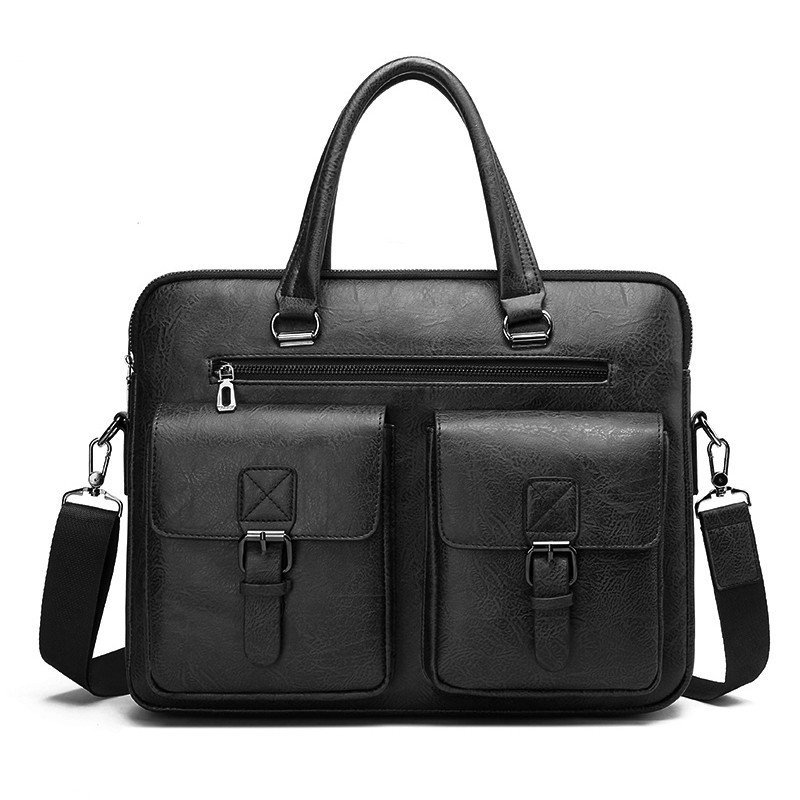 럭셔리 브랜드 남자 비즈니스 서류 가방 PU 가죽 메신 - Leather Work Bag 리뷰 및 가격