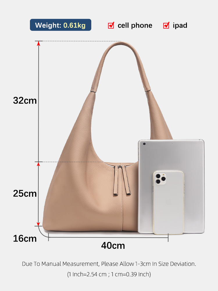 젠시 대용량 토트백 정품 가죽 호보백 여성 핸드백 숄더 - Leather Work Bag 리뷰 및 가격