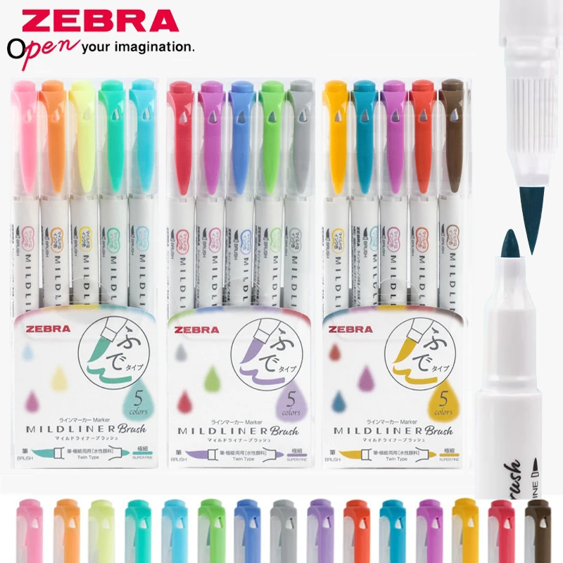 ZEBRA 밀드라이너 하이라이터 펜 세트, 일본 문구, - Zebra Pen Mildliner 리뷰 및 가격
