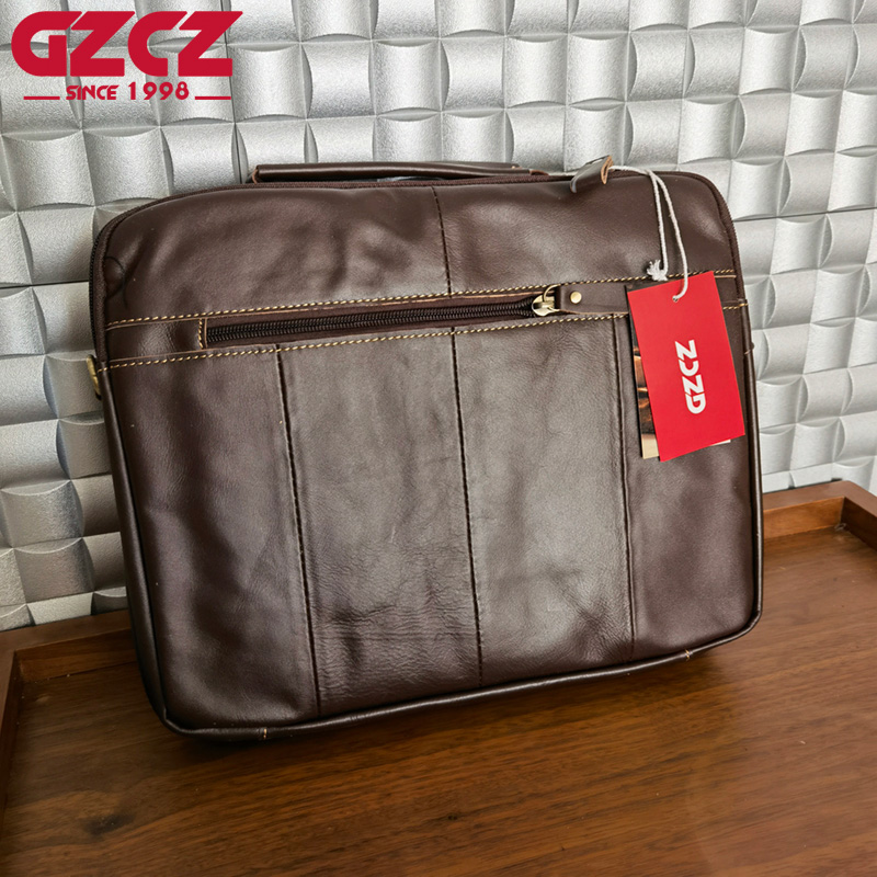GZCZ 남성용 핸드백 레저 비즈니스 컴퓨터 가방 헤드 - Leather Work Bag 리뷰 및 가격