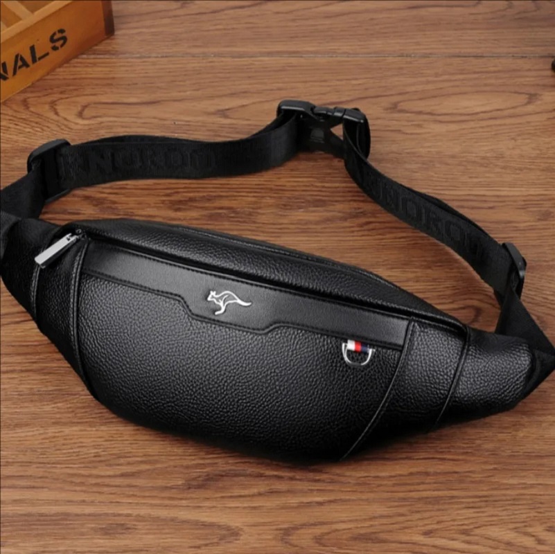 비즈니스 가죽 허리 가방 다기능 운동 여행 러닝 크로스 - Leather Work Bag 리뷰 및 가격