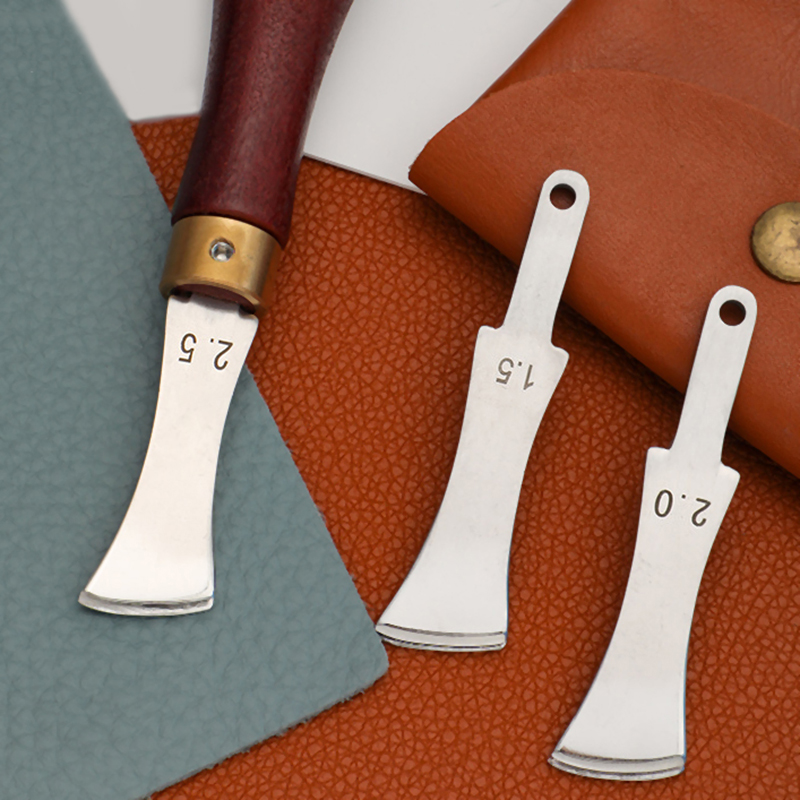 가죽 가장자리 주름잡기 도구 스테인리스 스틸 얕은 슬롯 - Leatherwork Accessories 리뷰 및 가격
