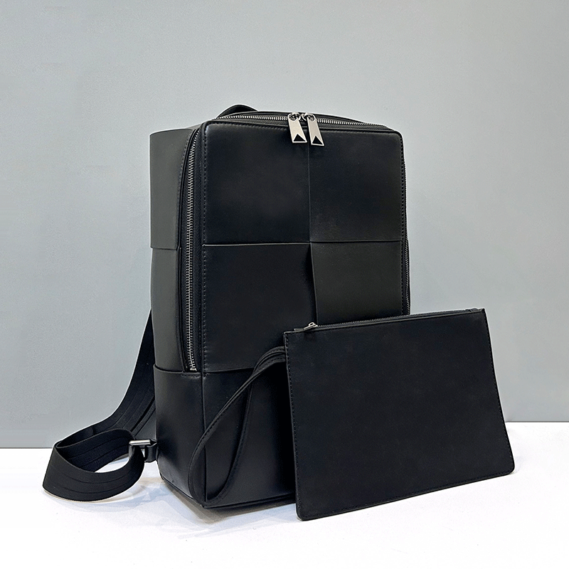 세련된 대용량 가죽 직조 비즈니스 캐주얼 여행 백팩 남 - Leather Work Bag 리뷰 및 가격