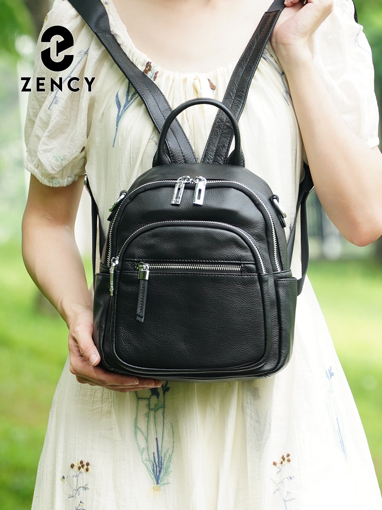 Zency 정품 가죽 소형 배낭 배낭 멀티 포켓 디자인 - Leather Work Bag 리뷰 및 가격