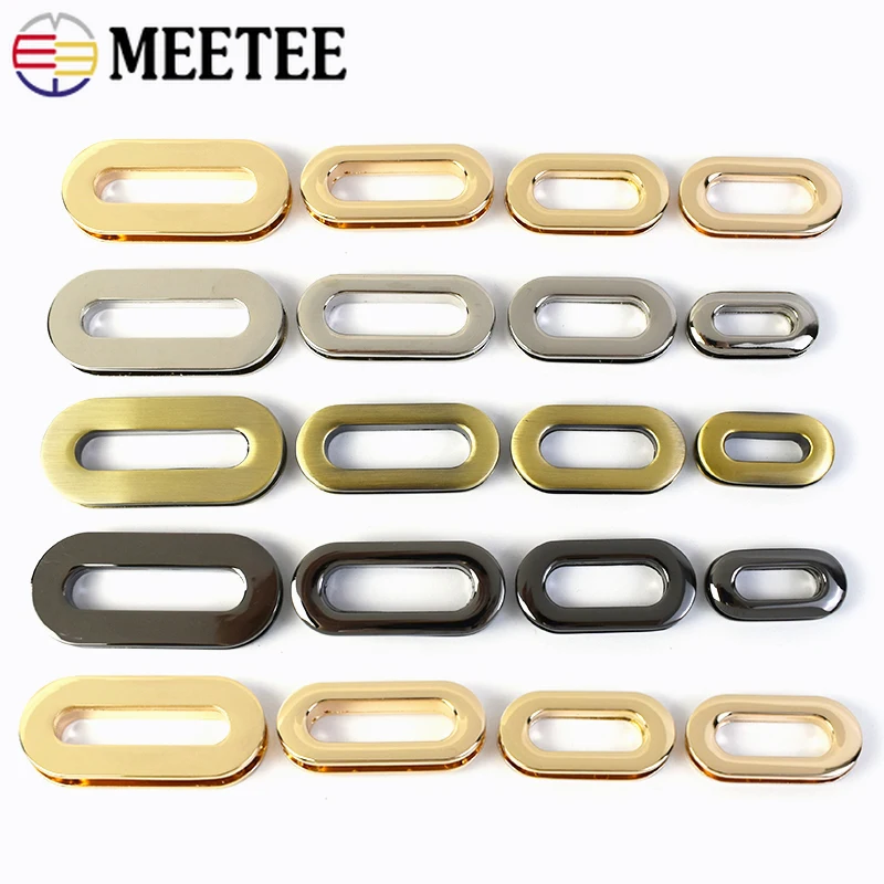10/20개 금속 타원형 아일렛 버클, 그로밋 아일렛  - Leatherwork Eyelets 리뷰 및 가격