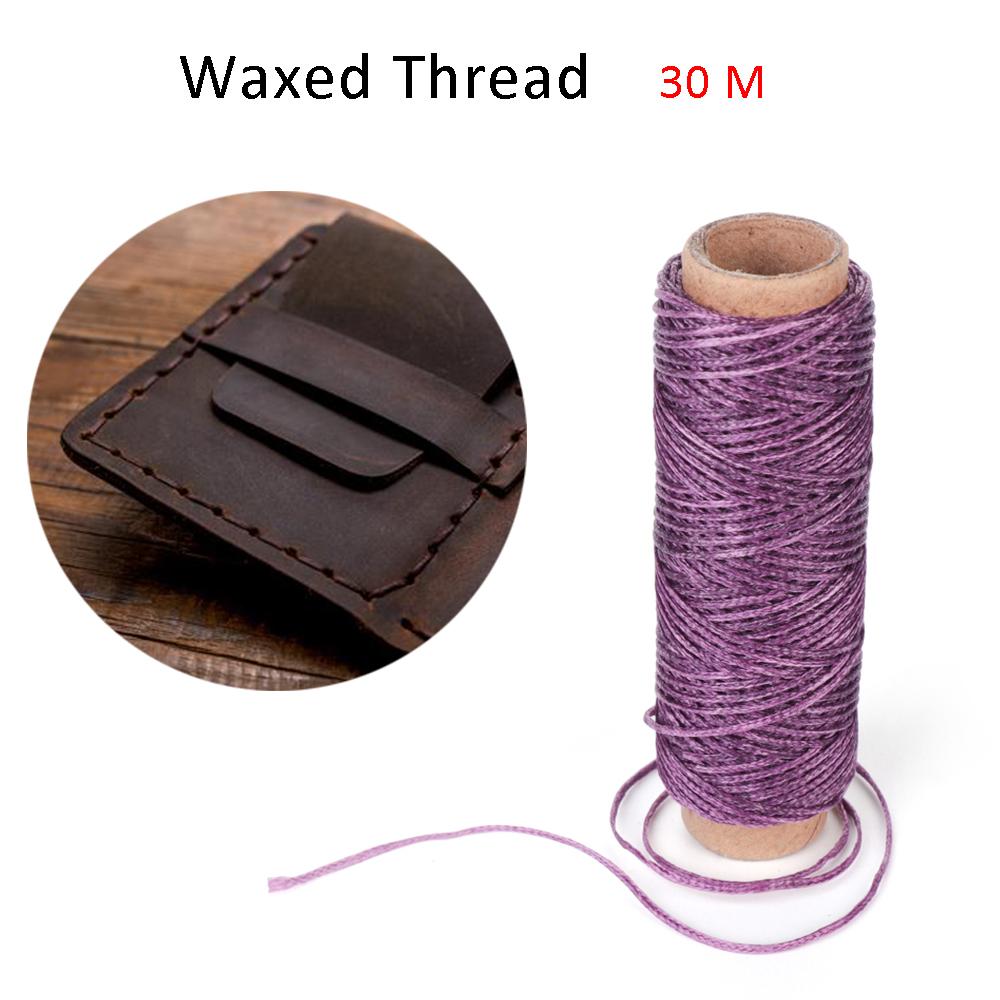 왁스 실 코튼 코드 스트링 스트랩, 가죽 수공예 도구  - Leatherwork Accessories 리뷰 및 가격