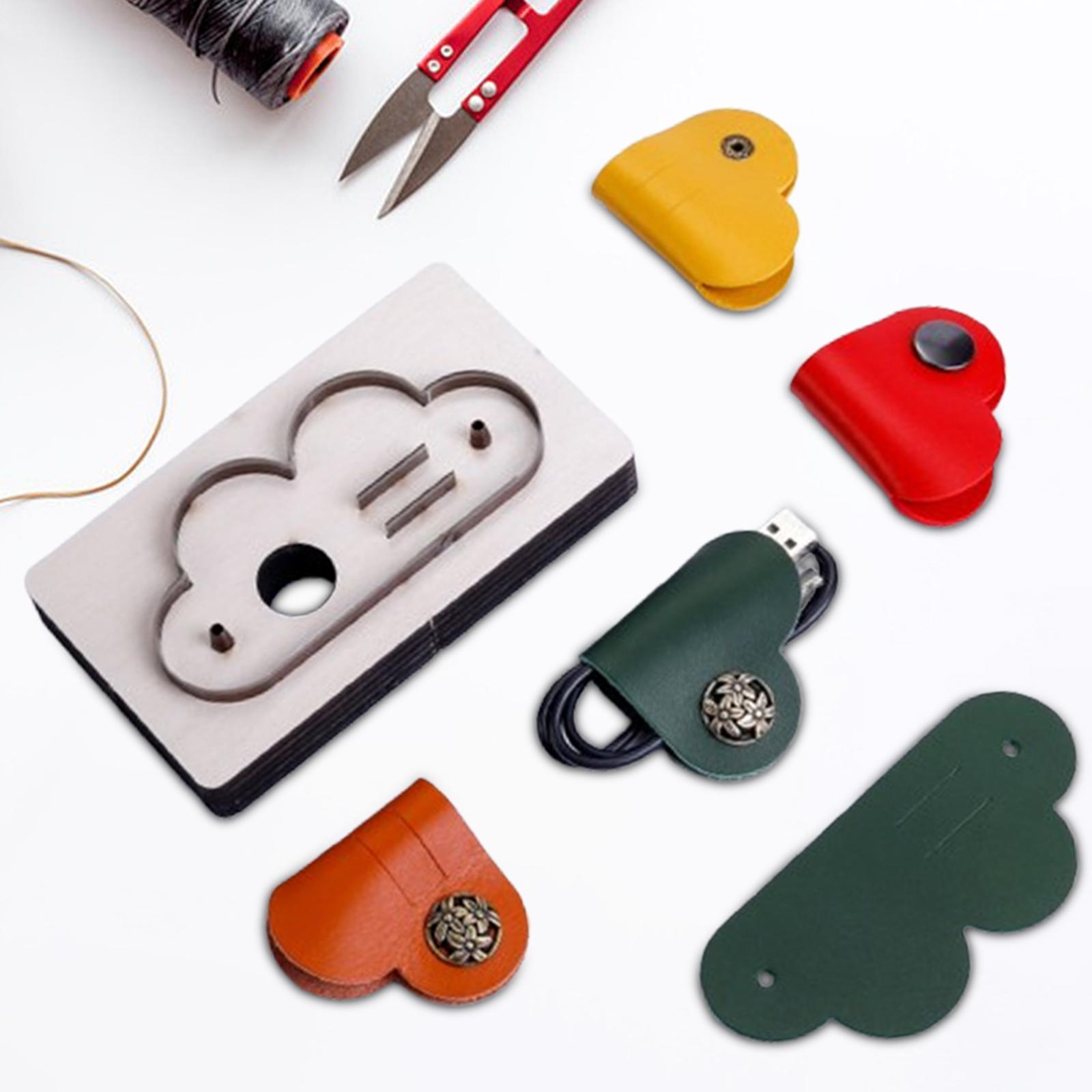 목재 가죽 다이 커팅 몰드, 내구성 있는 금속 테두리  - Leatherwork Jewelry 리뷰 및 가격